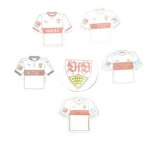 VfB Stuttgart Trikot Magnet