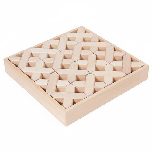Bausteine aus holz und acryl - holz,