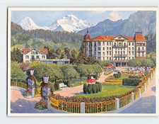 Postcard Eden Hotel Interlaken