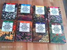 Das große farbige Blumen- und Gartenlexikon von A-Z 8 Bände komplett