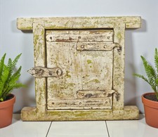 Antik Holz Wand Dekor Fenster