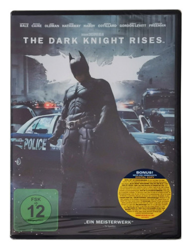 The dark knight - rises, [dvd]