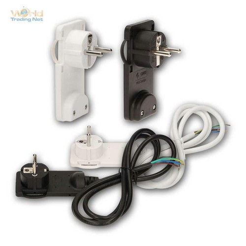Schutzkontakt-FLACH-Stecker