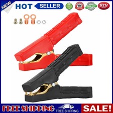 1 SET Batterieklemmen Ladegerät Krokodilklemmen Ladekabel KFZ Batterieklemme DHL