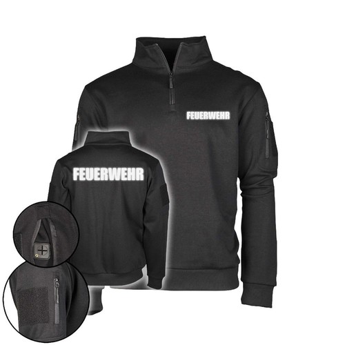Reflektierend pullover - reflektierend, bw