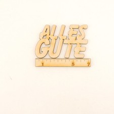 Glückwunsch Schriftzug für