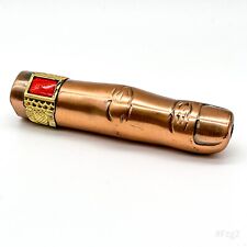 Vintage Feuerzeug Finger mit Ring Gasfeuerzeug aus Sammlung - kupferfarben 8cm