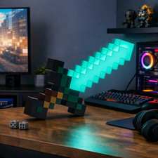 Minecraft Diamantschwert Lampe