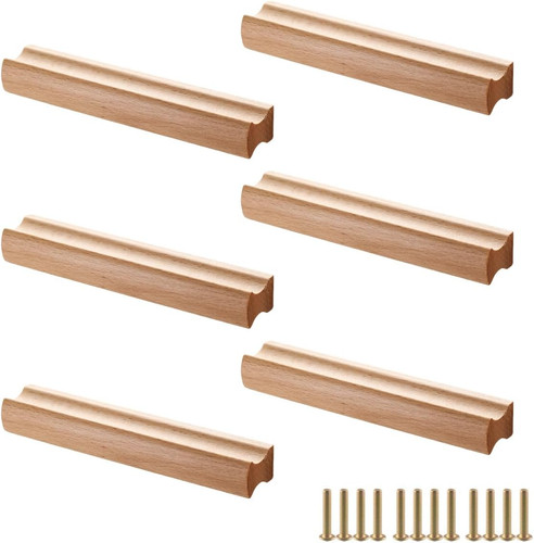 Stück möbelgriffe holz - 6,