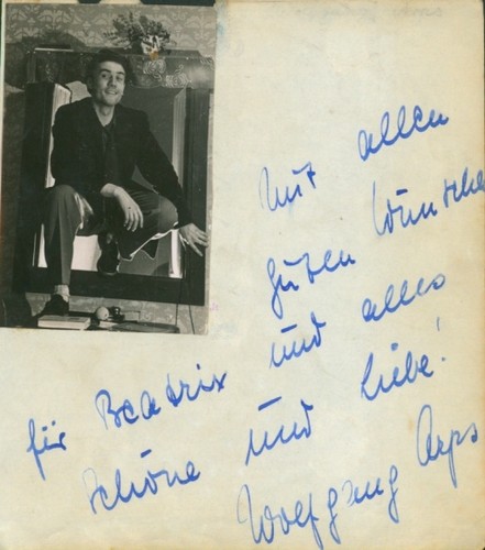Autogrammkarte schauspieler - autogrammkarte,