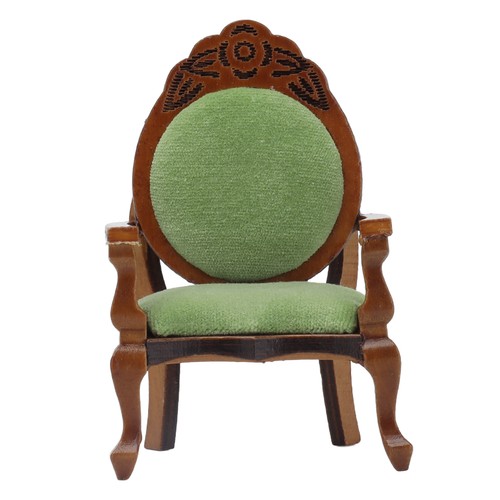 Mini retro sofa sessel - 1:12,