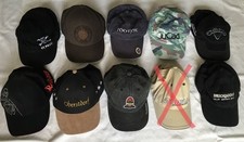 9 Basecaps, Konvolut, teilweise ungetragen 