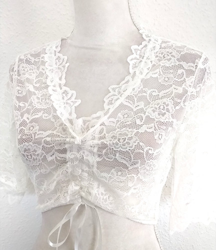 Damen dirndl bluse m - bluse,, gr.