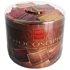 (36,97€/1kg) Storz Täfelchen Chocosophie, Schokolade, 100 Stück