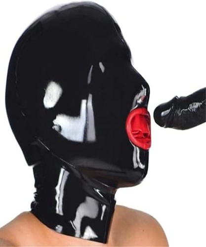 Latex bondage maske fetisch - bondage,