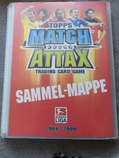 MatchAttax Sammelalbum 2008/2009 mit über 340 Karten