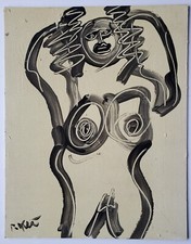 Gemälde Öl Menschen Personen