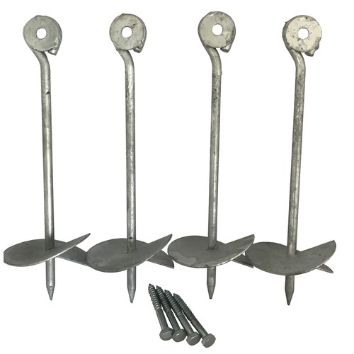 4er set bodenanker 30cm - 4er,