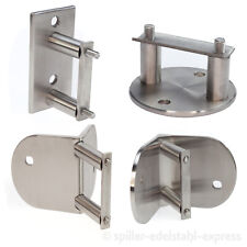 Edelstahl Pfostenhalter 42.4