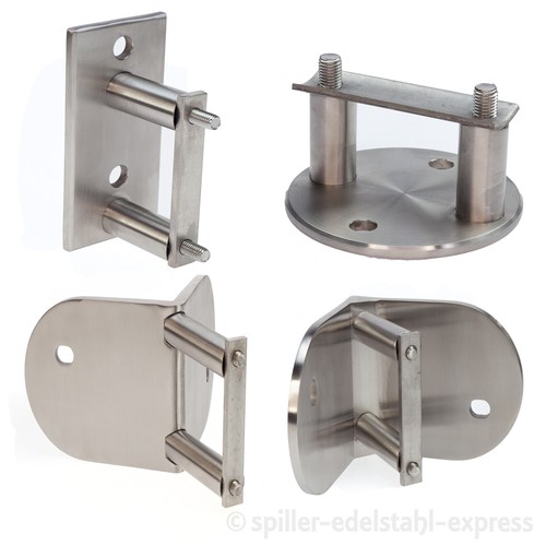 Edelstahl pfostenhalter 4 - edelstahl,
