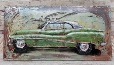 Vintage auto wasserfarbe - auto,