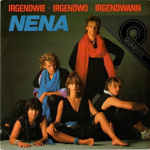 Amiga quartett single nena - ,