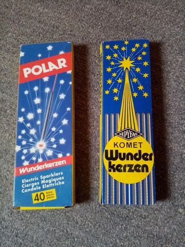 Alte wunderkerzen zum - alte, sammeln
