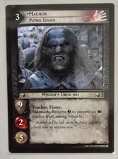 LOTR TCG ! MAUHUR PATROL LEADER 4R160 ! THE TWO TOWERS !