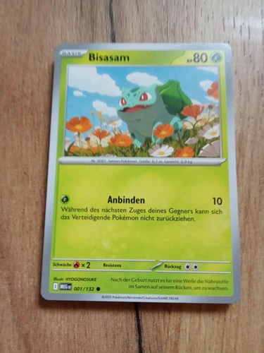 Pokemon karte bisasam - karte,