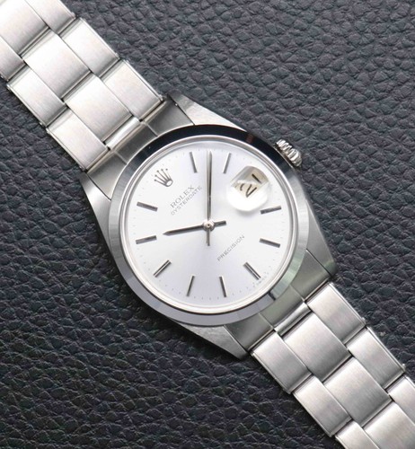 Rolex oysterdate 6694 silver - rolex,