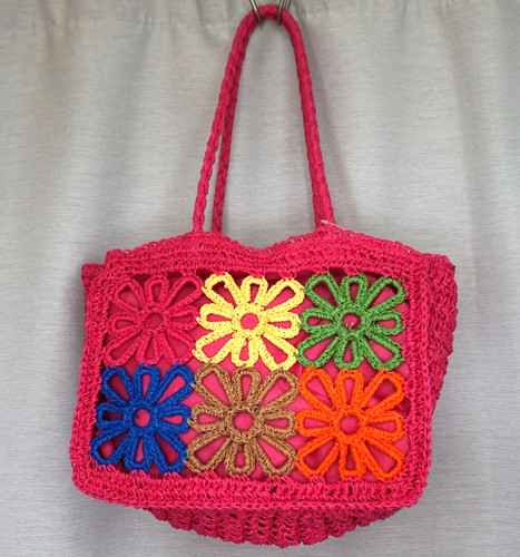 Hippie bast tasche strohtasche - hippie,