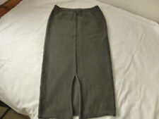 Rundholz Rock Wollrock Damen Gr.M 100%Wolle in grau warm schön!