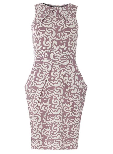 Closet multi pleat neck tulip - multi,