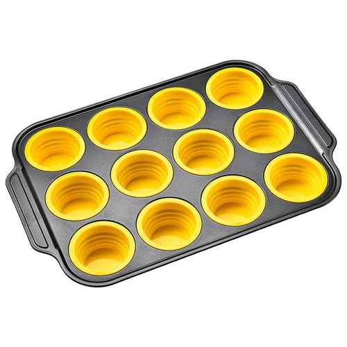 Silikon muffinform mit - silikon,