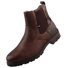 Mustang Herren Tex Stiefel Boots gefüttert Braun 15M0021002-mokka