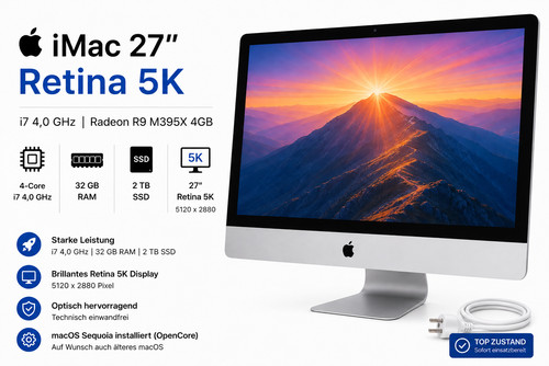 Apple imac intel i7 - 5k,