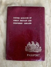 Vintage Leder Reisepasshülle