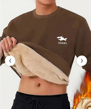 Herren Thermo-Fleece Sweatshirt XXL mittl. Dehnung