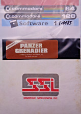 COMMODORE 64/128 -- PANZER GRENADIER (SSI - DISK)