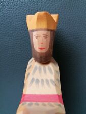 Ostheimer  König Vintage Holzfigur unbespielt 