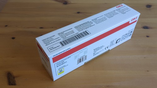 Original oki toner gelb - original,