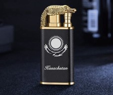 LUXUS KROKODIL FEUERZEUG MIT