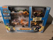 Spin Master Paw Patrol True Metal Neon Fahrzeuge, 6er-Geschenkset - Mehrfarbig