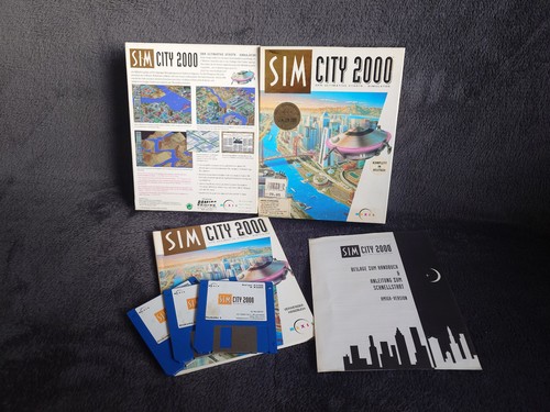 Sim city 2000 - city, amiga