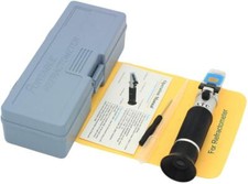 Profi  Hand Refraktometer Alkohol, 0-80 Vol. %  mit ATC und LED
