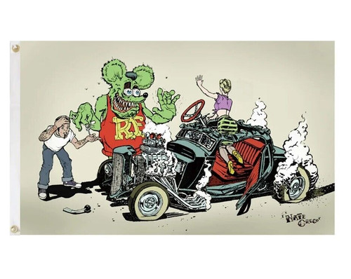 Rat fink hot rod ratte - fink,