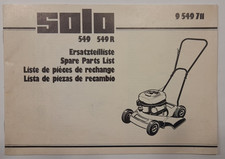 SOLO Rasenmäher 549 + 549R