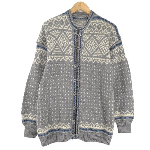 Strickjacke grau nordisch - strickjacke,