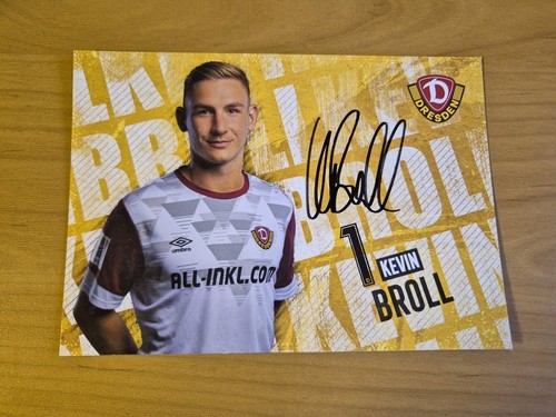 Autogrammkarte kevin broll - autogrammkarte,