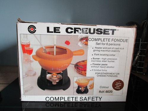 Creuset fondueservice - le,
